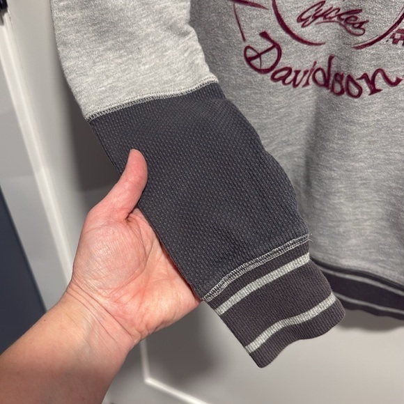 Harley Davidson Hoodie with Pockets - Picture 9 of 10
